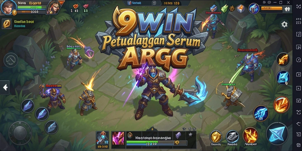Tampilan gameplay 9WIN yang mendebarkan dalam dunia ARPG.