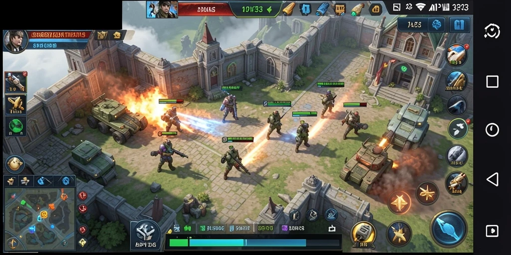 Gameplay seru dan menantang dari API33 dengan strategi SLG.