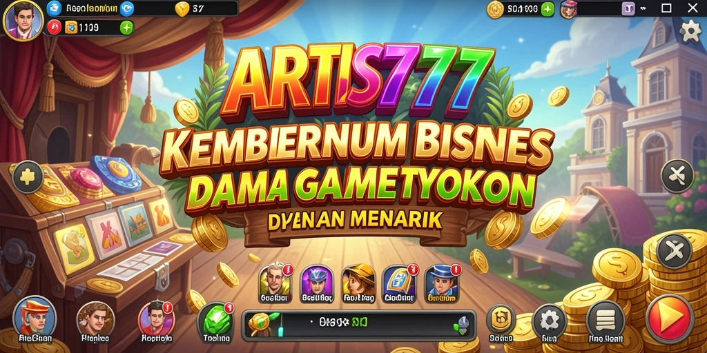 Tampilan luar gameplay ARTIS777 yang seru dan interaktif.