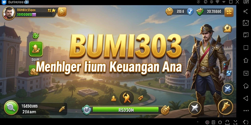 Tampilan gameplay BUMI303 yang seru dan interaktif.