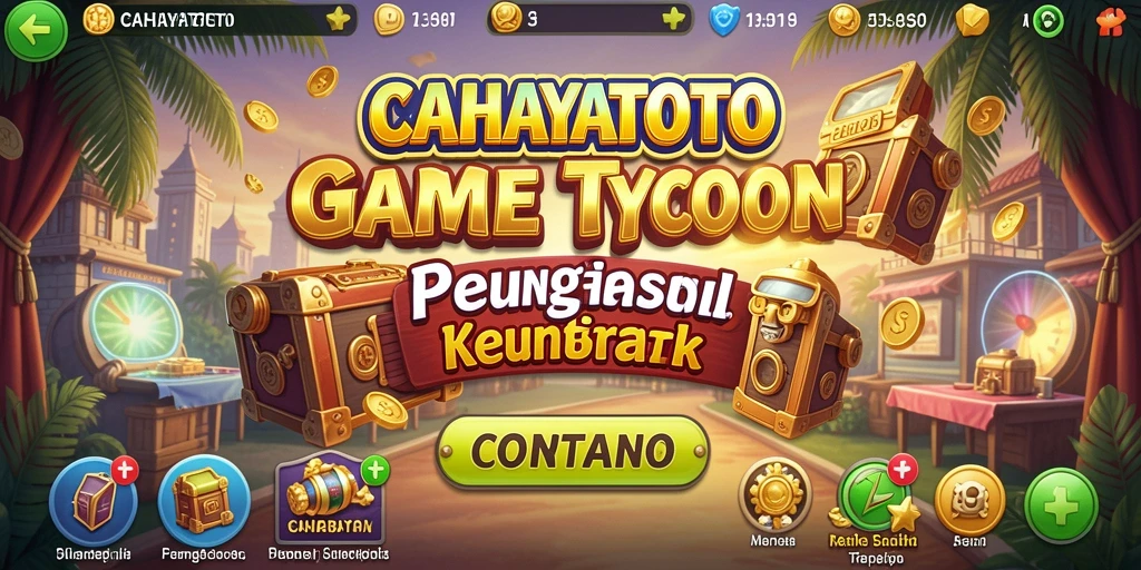 Gameplay CAHAYATOTO yang menantang dan seru.