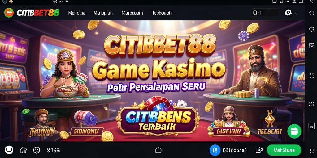 Tampilan gameplay seru dan menarik di CITIBET88.