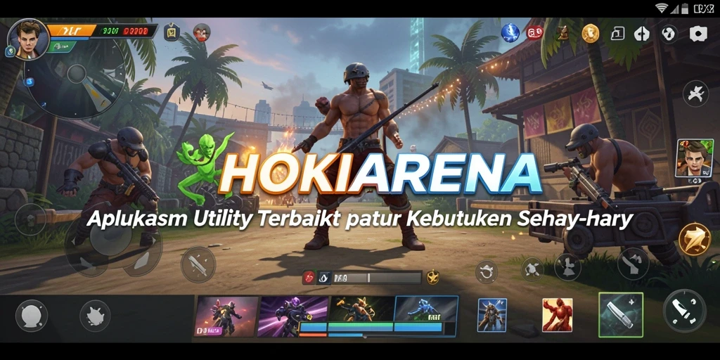 Tampilan antarmuka HOKIARENA yang menawan dan intuitif.
