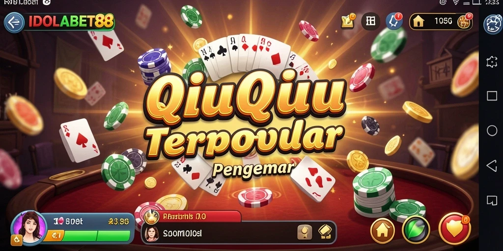 Tampilan gameplay QiuQiu yang seru dan interaktif di IDOLABET88.