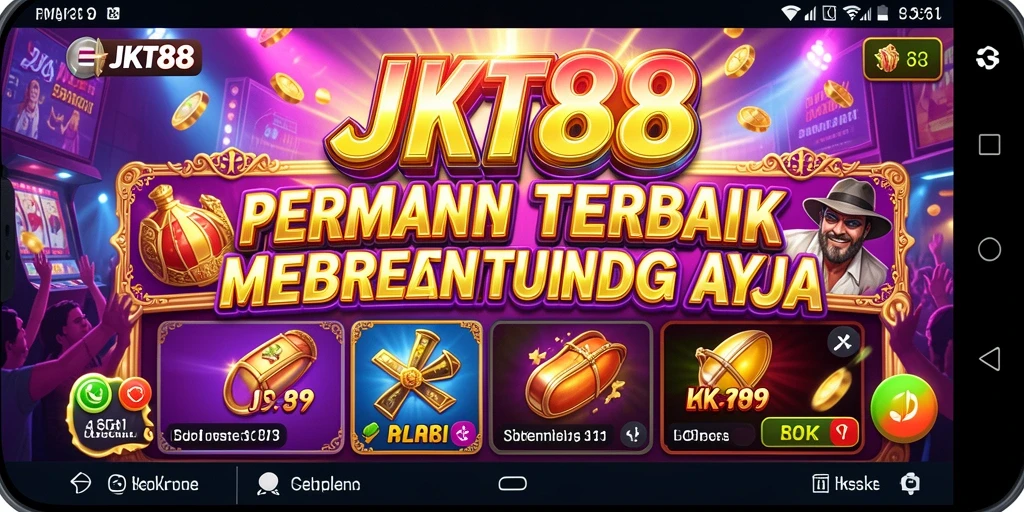 Tampilan gameplay menarik dari JKT88 yang penuh warna.