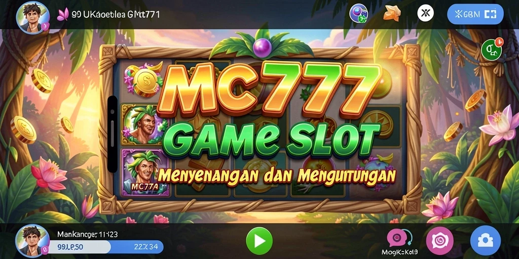 Tampilan gameplay MC777 yang menarik dan penuh warna.
