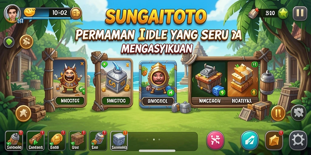 Tampilan gameplay yang menarik dan intuitif dari SUNGAITOTO.